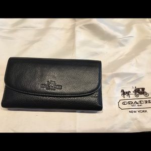 Coach tri fold women’s wallet